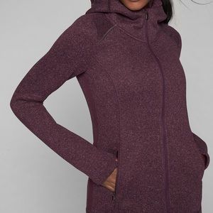 Athleta CYA Stronger Fleece, Purple, Size L